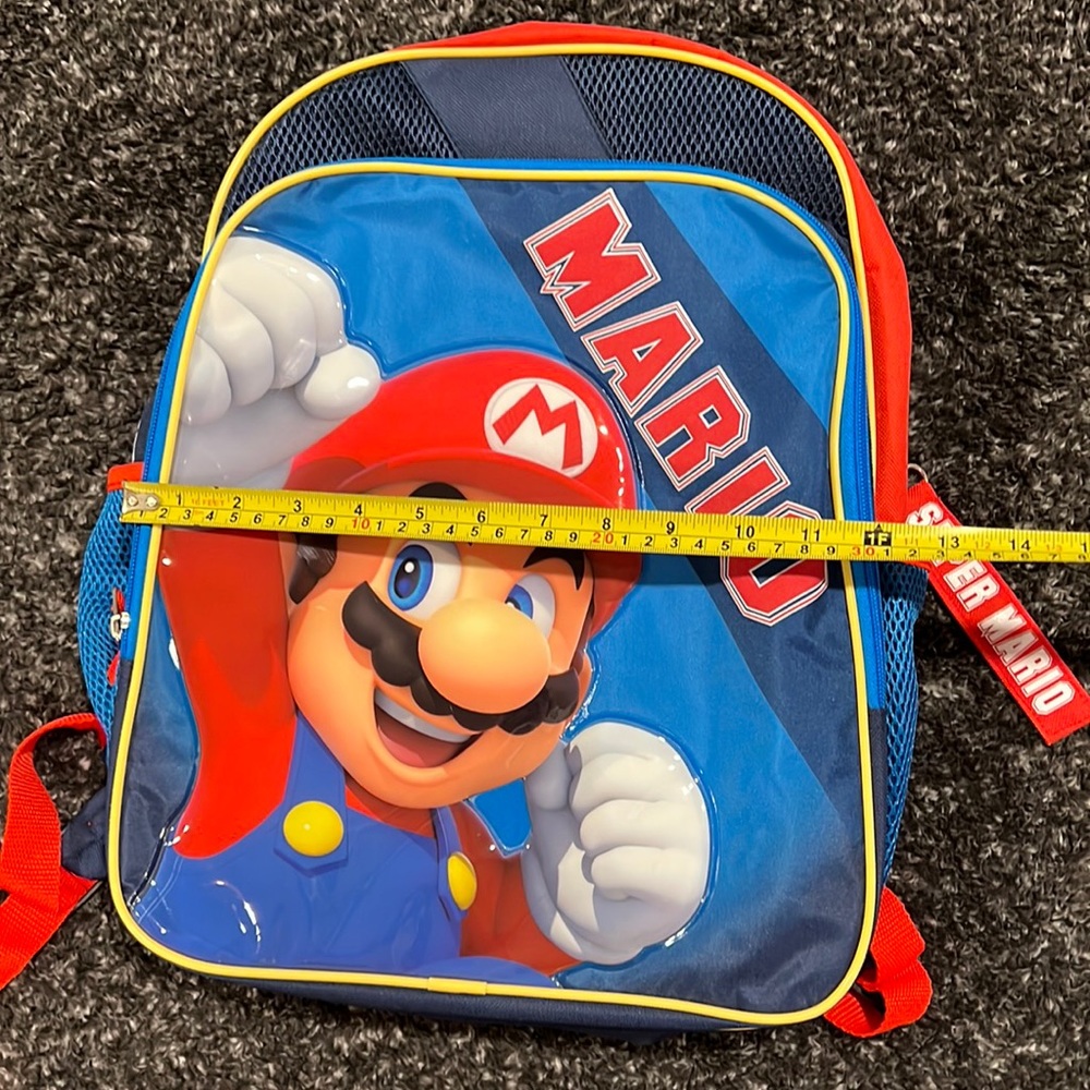 Super Mario Bros. Backpack NWT